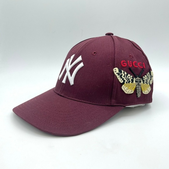 Gucci New York Yankees Baseball Cap Hat - Picture 3 of 3